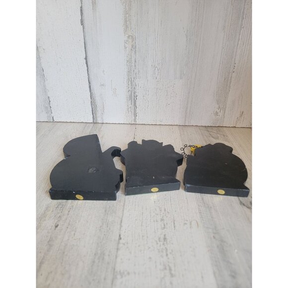 Rustic vintage BOO Halloween letter block set - Picture 6 of 6